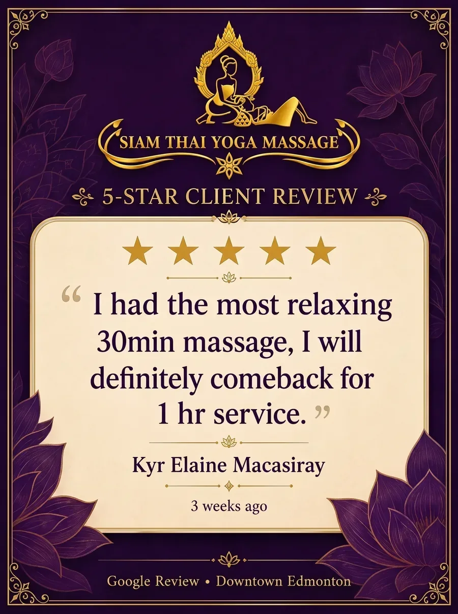 Siam Thai Yoga Massage review screenshot